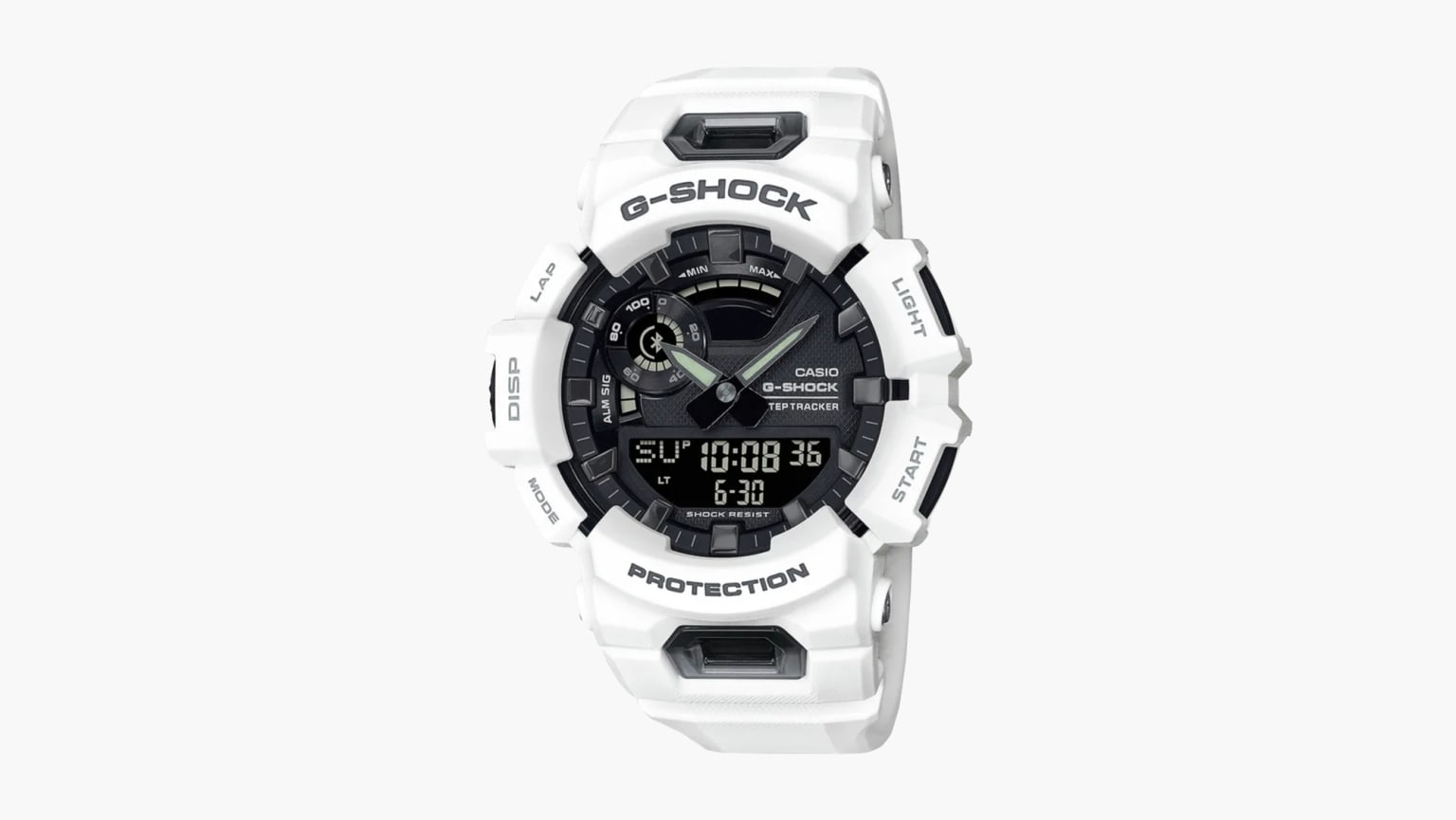 G shock watch black and white online
